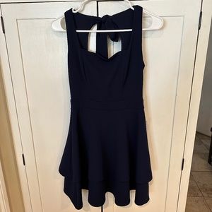 B Darlin  navy blue special occasion dress